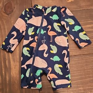 Kids Swimwear with Animal Print